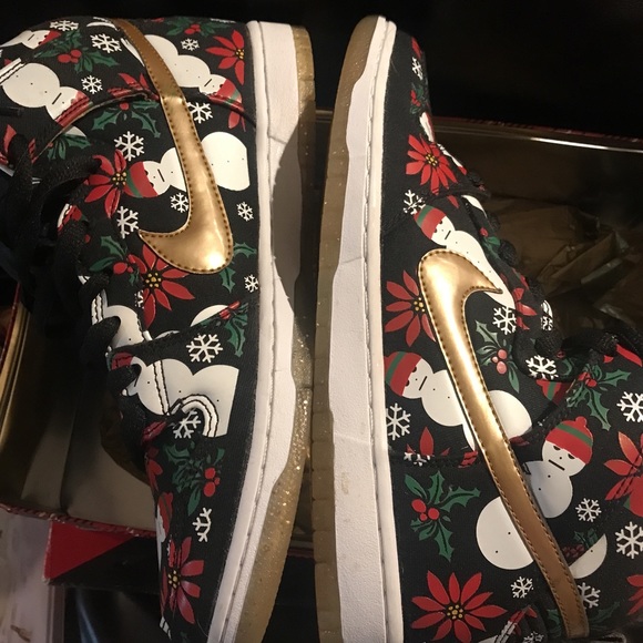 Ugly Christmas sweater Nike sb dunk high - Picture 2 of 4